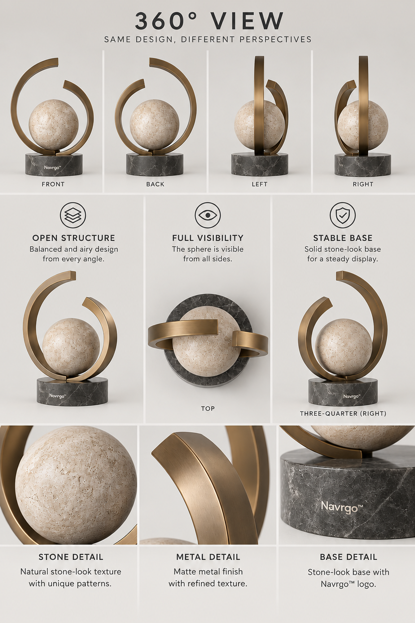 Navrqo™ Modern Balance Art Object product details